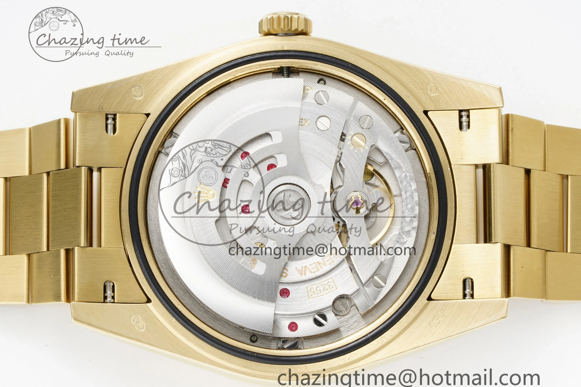 MiroTime 1229 Day Date 40 228238 YG JDF 1:1 Best Edition Green Dial on YG Bracelet VR EyeCatching 2245